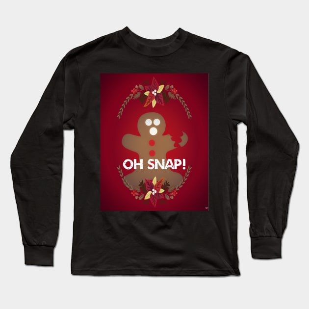 Oh Snap! Long Sleeve T-Shirt by RG Illustration